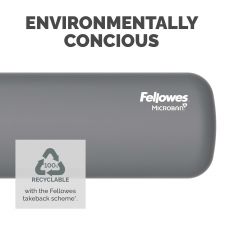 Fellowes Breyta Palm Rest Grey thumbnail 2