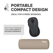 Fellowes Breyta Palm Rest Sand thumbnail 4
