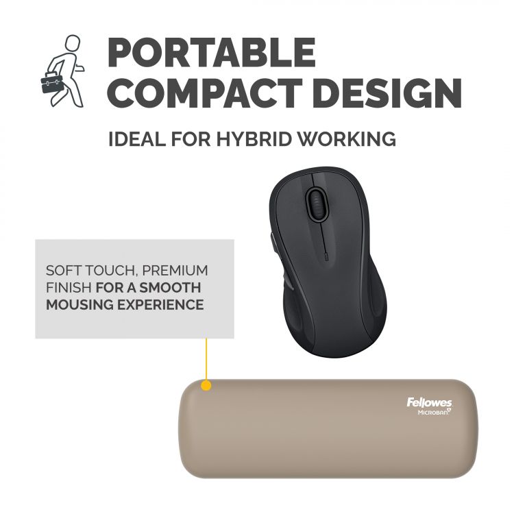 Fellowes Breyta Palm Rest Sand - Image 4