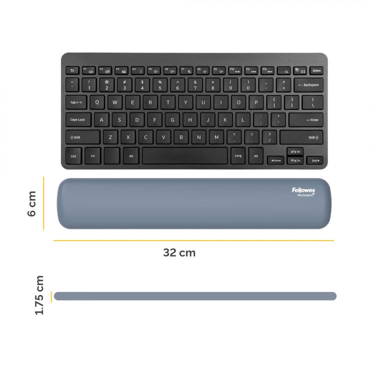 Fellowes Breyta Compact Keyboard Wrist Rest Marine - Image 5