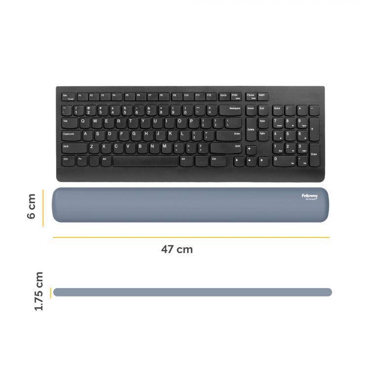 Fellowes Breyta  Keyboard Wrist Rest Marine - Image 5