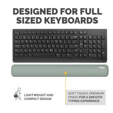 Fellowes Breyta  Keyboard Wrist Rest Sage thumbnail 4