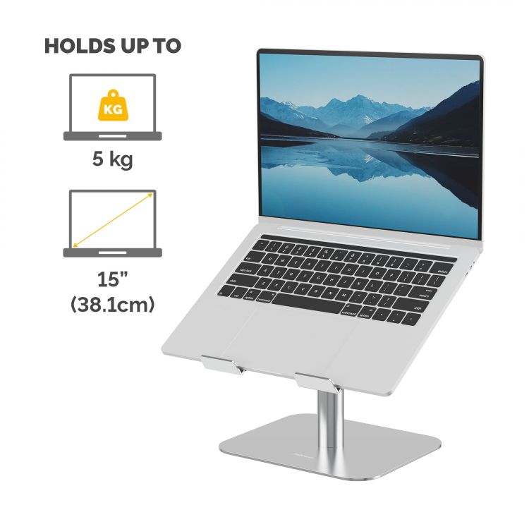 Fellowes Alumia Desk Laptop Stand Silver - Image 5