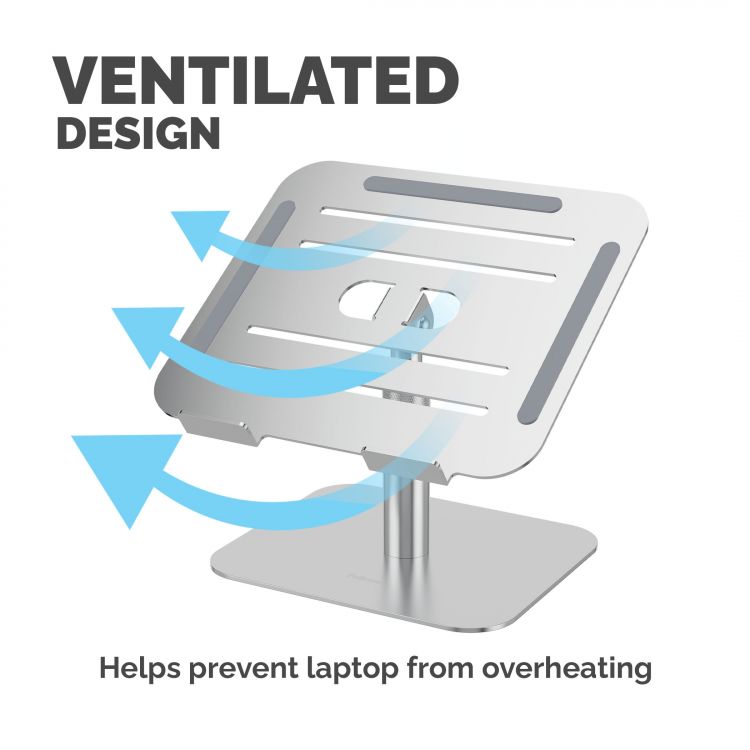 Fellowes Alumia Desk Laptop Stand Silver - Image 6
