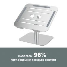 Fellowes Alumia Desk Laptop Stand Silver thumbnail 3