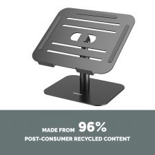Fellowes Alumia Desk Laptop Stand Black thumbnail 5