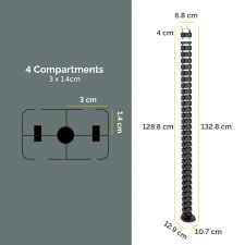 Fellowes Cable Spine Black thumbnail 5