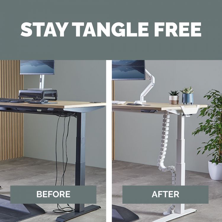 Fellowes Cable Spine White - Image 6