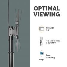 Fellowes Mobile TV Stand thumbnail 5