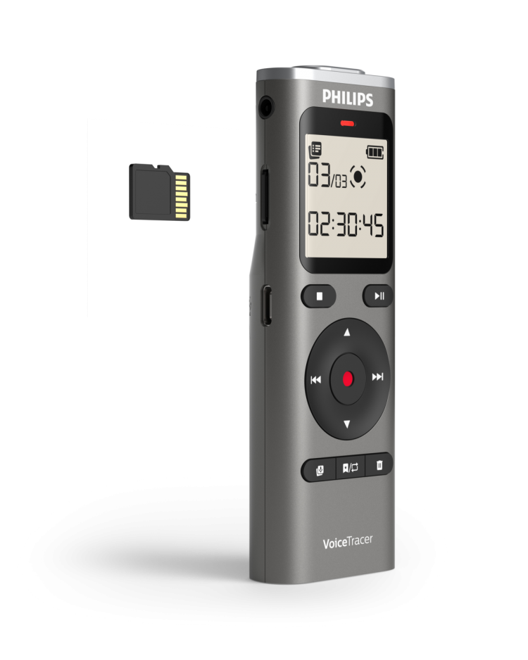 Philips DVT1170 VoiceTracer Audio Recorder - Image 4
