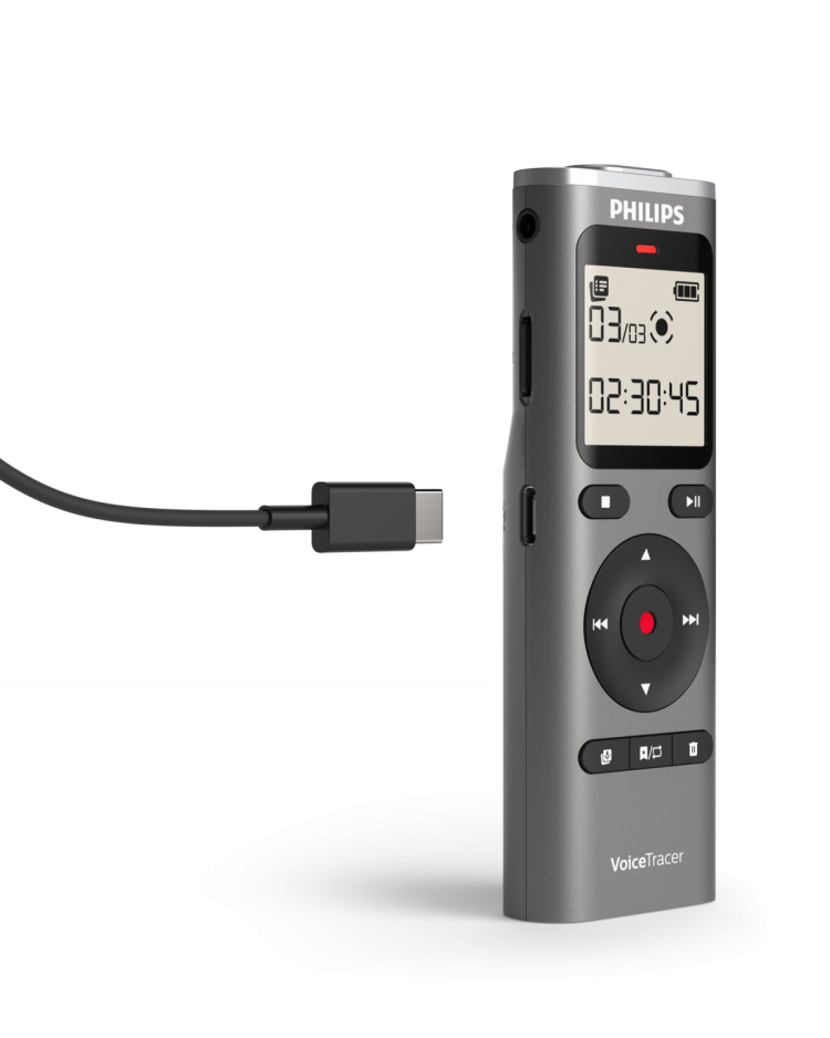 Philips DVT1170 VoiceTracer Audio Recorder - Image 5