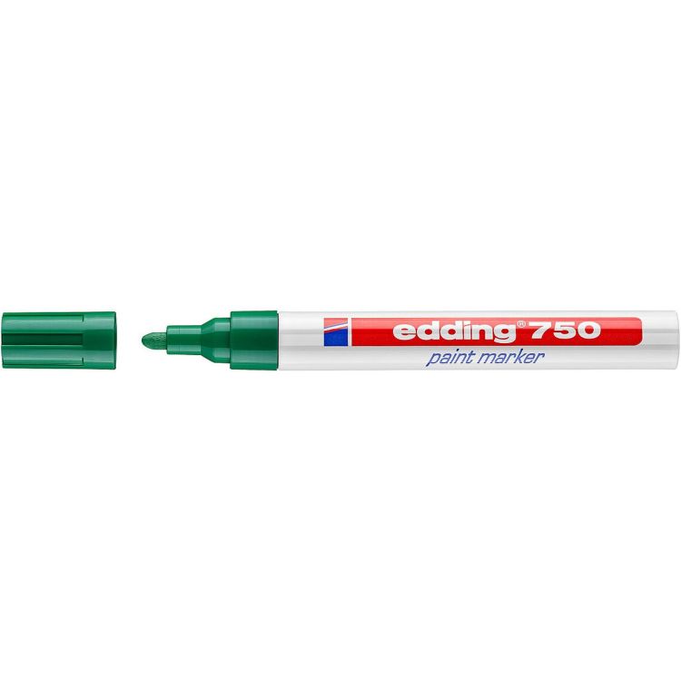 edding 750 Paint marker Green Box of 10