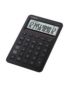 Casio MS-200DQ Mini Desk Calculator Black thumbnail 1