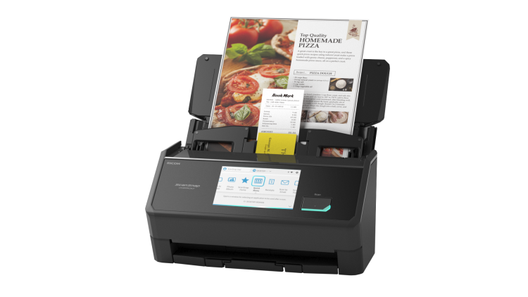 RICOH ScanSnap iX2500 A4 Wireless Desktop Scanner Black - Image 3