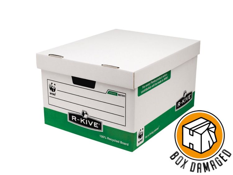 Bankers Box BOX DAMAGED - System Storage Box Green Pack of 10 - Image 1