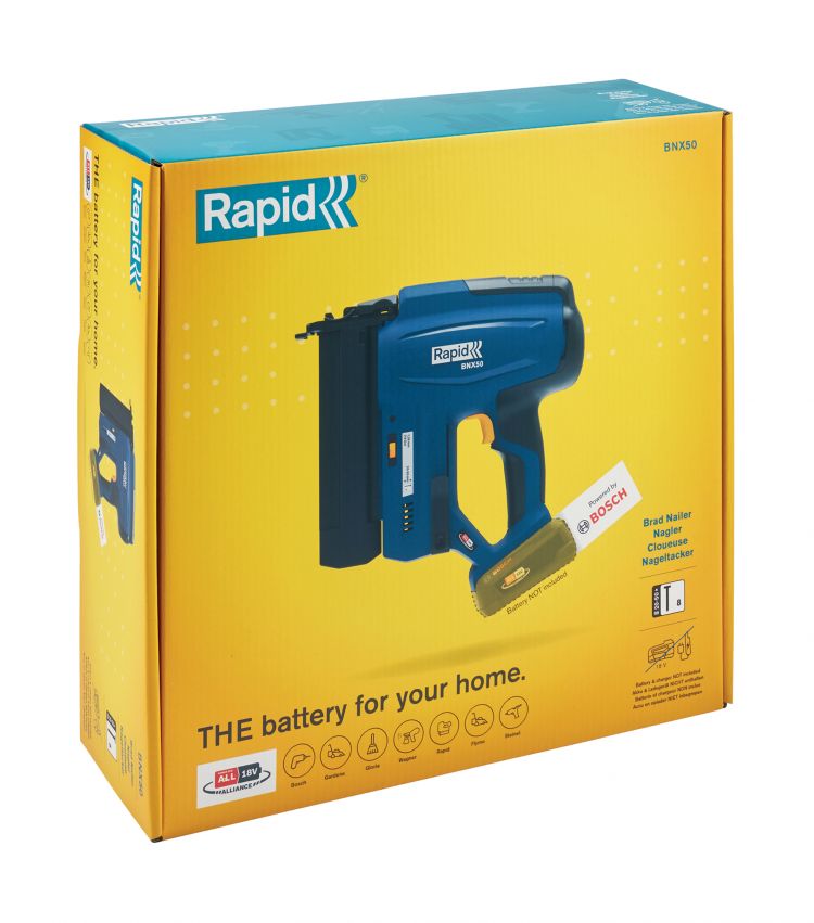 Rapid BNX50 Battery-powered brad nailer 18V P4A - Image 5