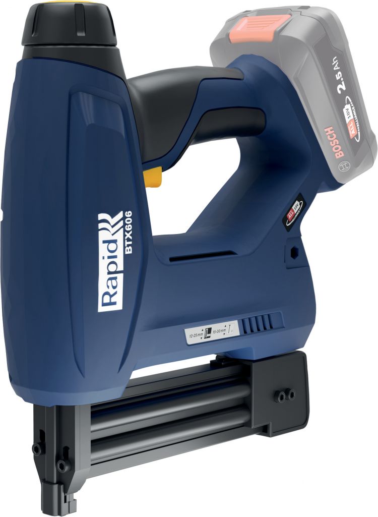 Rapid BTX606 Battery-powered staple gun for narrow crown staples 18V P4A - Image 4
