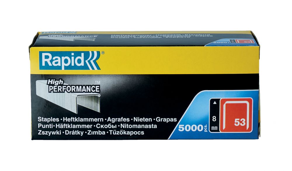 Rapid No. 53 Finewire staple 8 mm