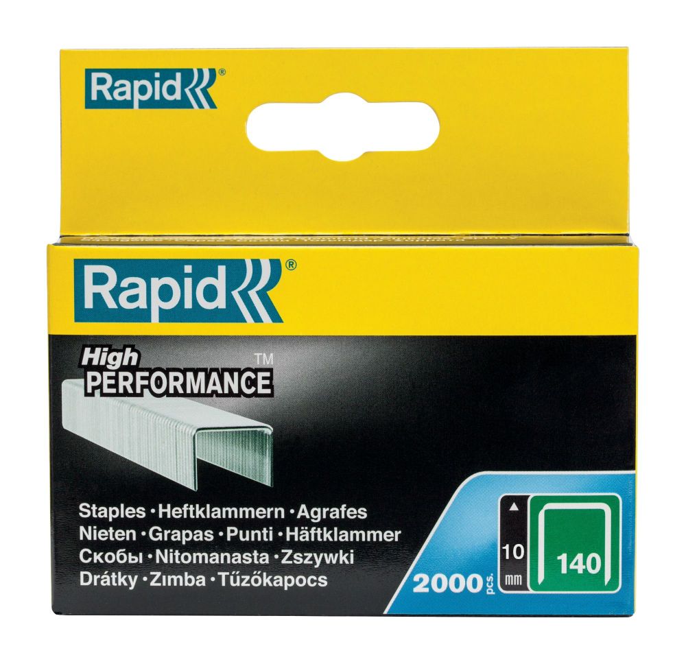 Rapid No. 140 Flatwire staple 10 mm
