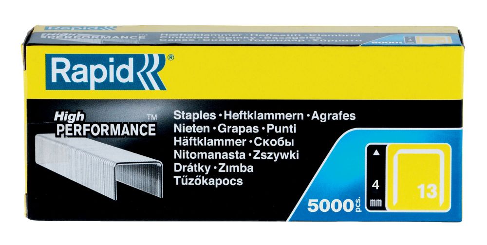 Rapid No. 13 Finewire staple 4 mm