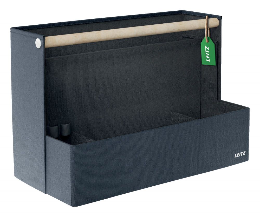 Leitz 61970089 Fabric Portable Desk Organiser with Handle