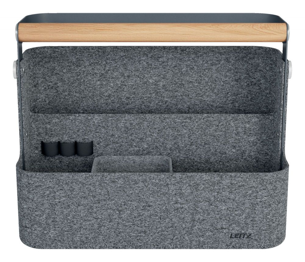 Leitz 61990089 Hanging Portable Desk Organiser with Handle