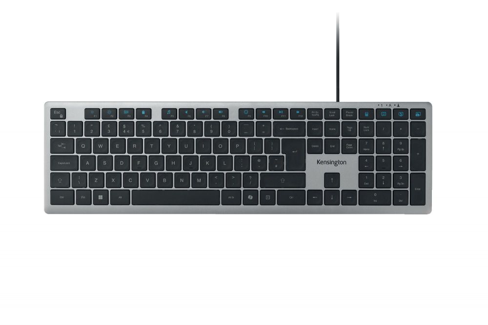 Kensington K75410UK KB515 EQ USB-C USB-A Wired Keyboard