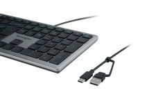 Kensington K75410UK KB515 EQ USB-C USB-A Wired Keyboard thumbnail 2