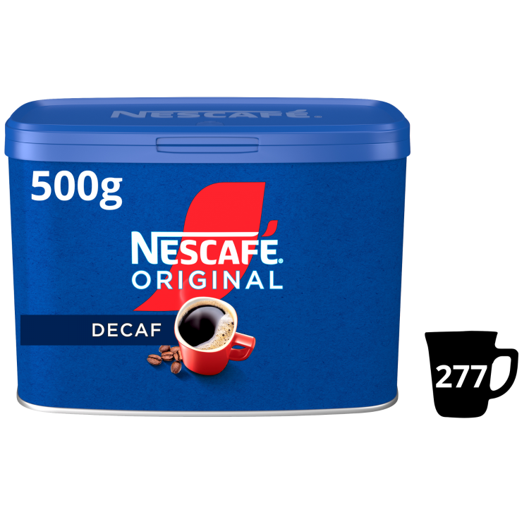 NESCAFE Original Decaf Coffee 500g Tin - Image 3