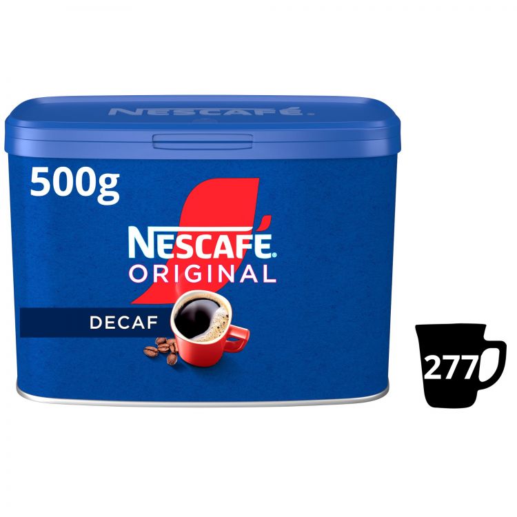 NESCAFE Original Decaf Coffee 500g Tin - Image 3