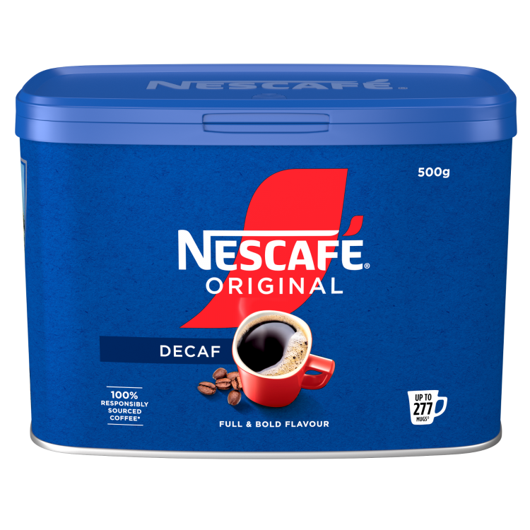 NESCAFE Original Decaf Coffee 500g Tin - Image 2
