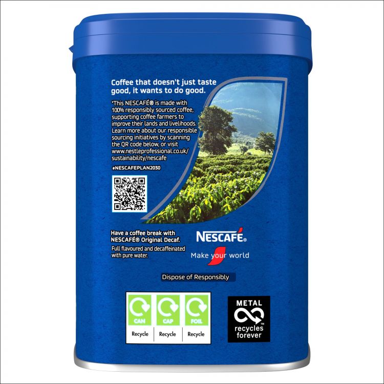NESCAFE Original Decaf Coffee 500g Tin - Image 5