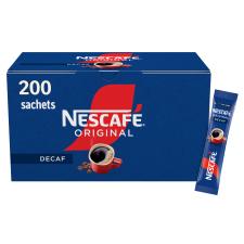 NESCAFE Original Decaf Coffee 200 Sachets thumbnail 1
