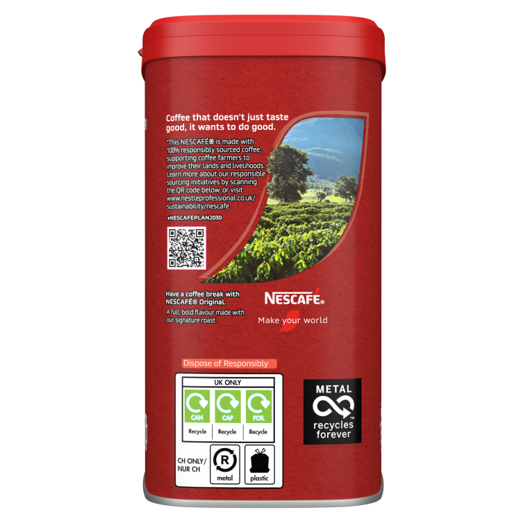 NESCAFE Original 750g Coffee Tin - Image 5