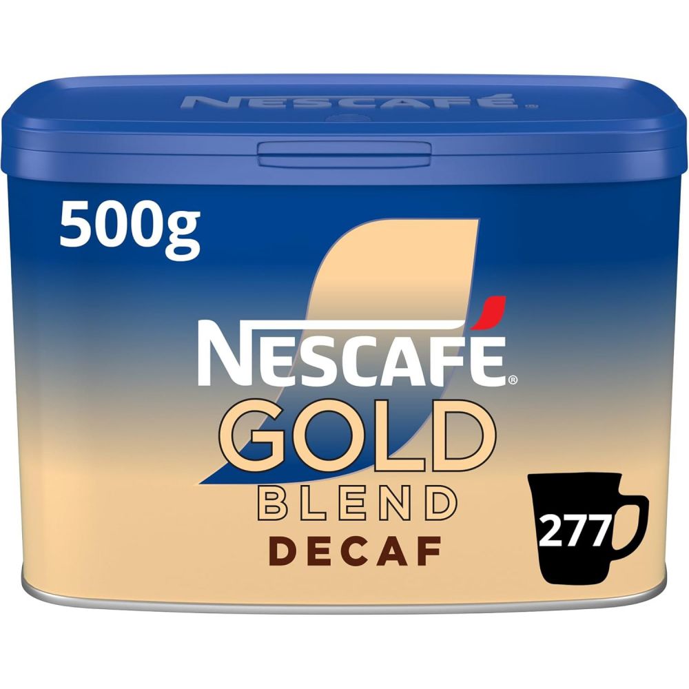 NESCAFE Gold Blend Decaf Coffee 500g Tin