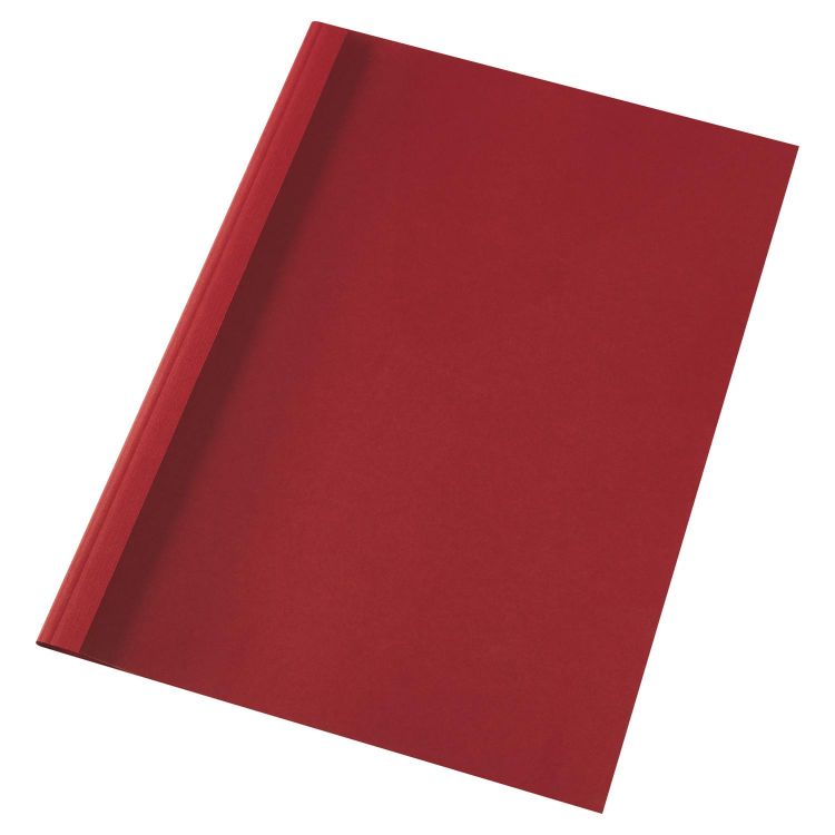 GBC IB451201 Red Leathergrain Thermal Binding Covers