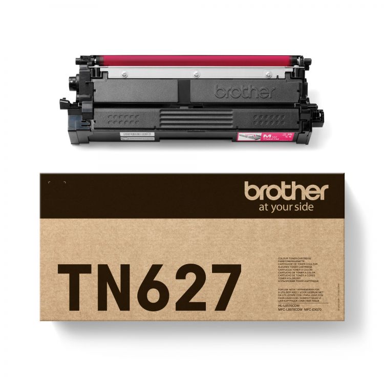 Brother TN627M Ultra High Yield Magenta Toner Cartridge 10,000 page Yield - Image 4