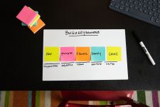 Post-it Pack of 6 Super Sticky Notes 76x76mm 90 Sheets Carnival Colours thumbnail 2