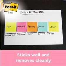 Post-it Pack of 6 Z Notes 76x76mm 100 Sheets Neon Rainbow thumbnail 3