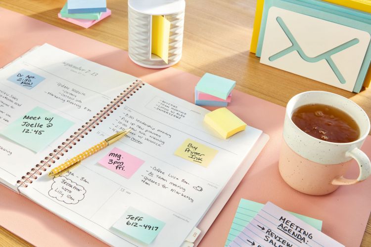 Post-it Pack of 16 Recycled Notes 76 mm x 76 mm Canary Yellow - Image 2