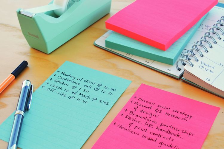 Post-it Pack of 3 Super Sticky Notes 102x152mm Ruled 90 Sheets Ultra Colours - Image 2