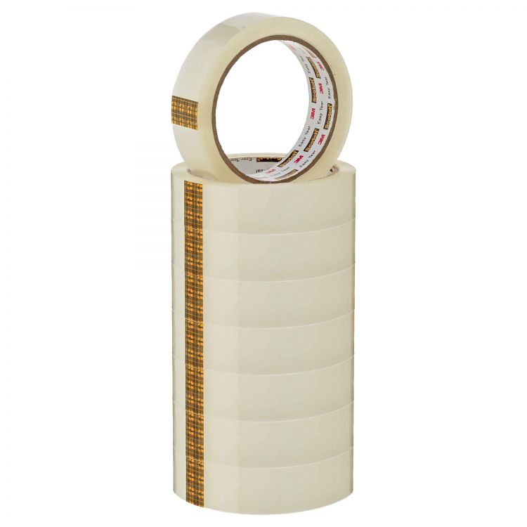 Scotch Pack of 8 508 Transparent Tape 19mm x 66m - Image 1