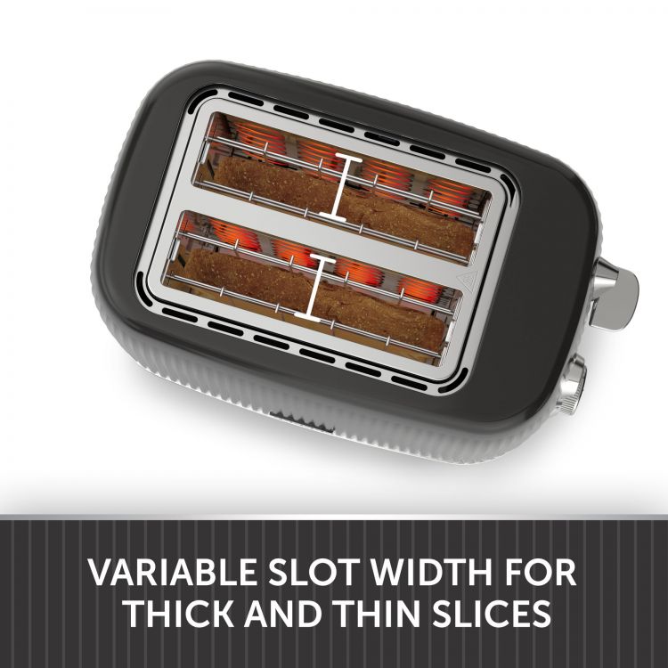 Breville VTR001 Bold 2-Slice Toaster Black - Image 3
