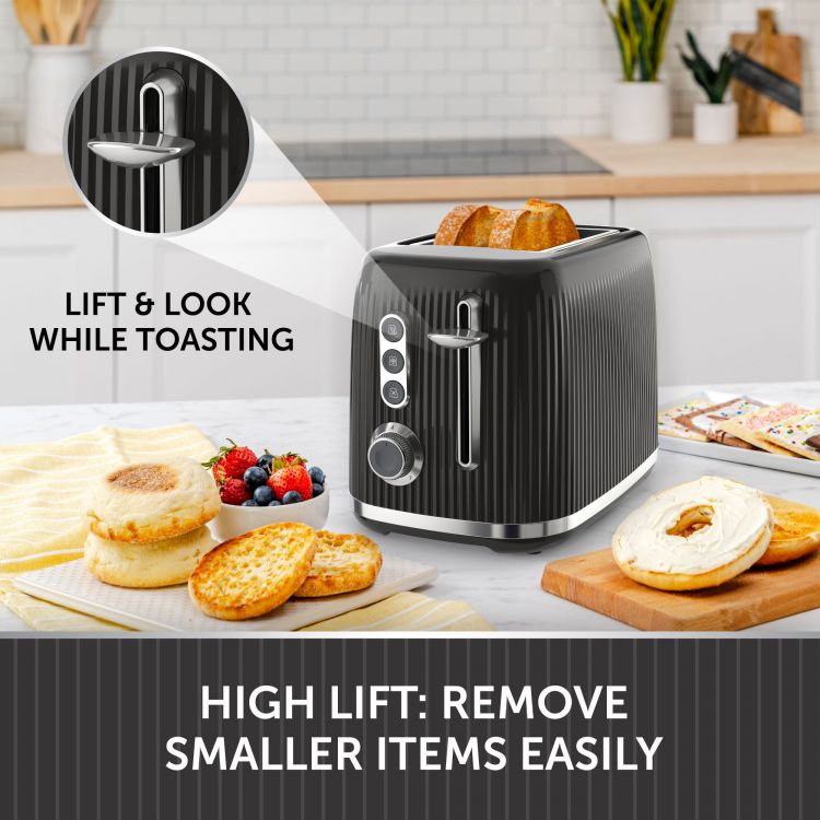 Breville VTR001 Bold 2-Slice Toaster Black - Image 4