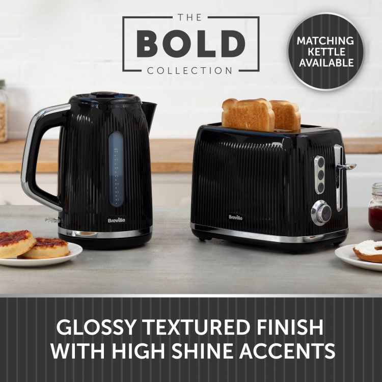 Breville VTR001 Bold 2-Slice Toaster Black - Image 6