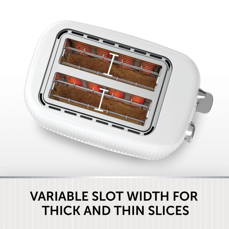 Breville VTR037 Bold 2-Slice Toaster White - Image 3