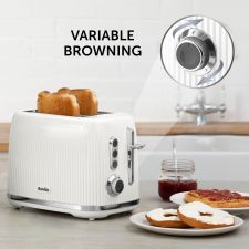 Breville VTR037 Bold 2-Slice Toaster White thumbnail 4