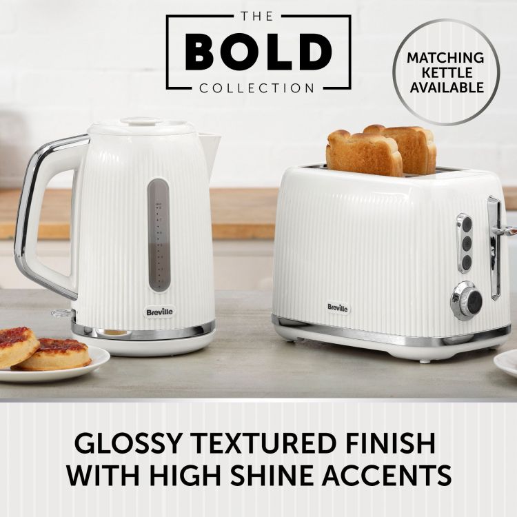 Breville VTR037 Bold 2-Slice Toaster White - Image 6