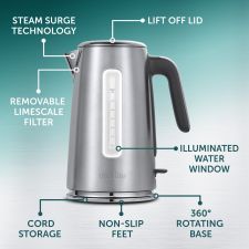 Breville VKT236 Edge Low Steam 1.7L Kettle thumbnail 2
