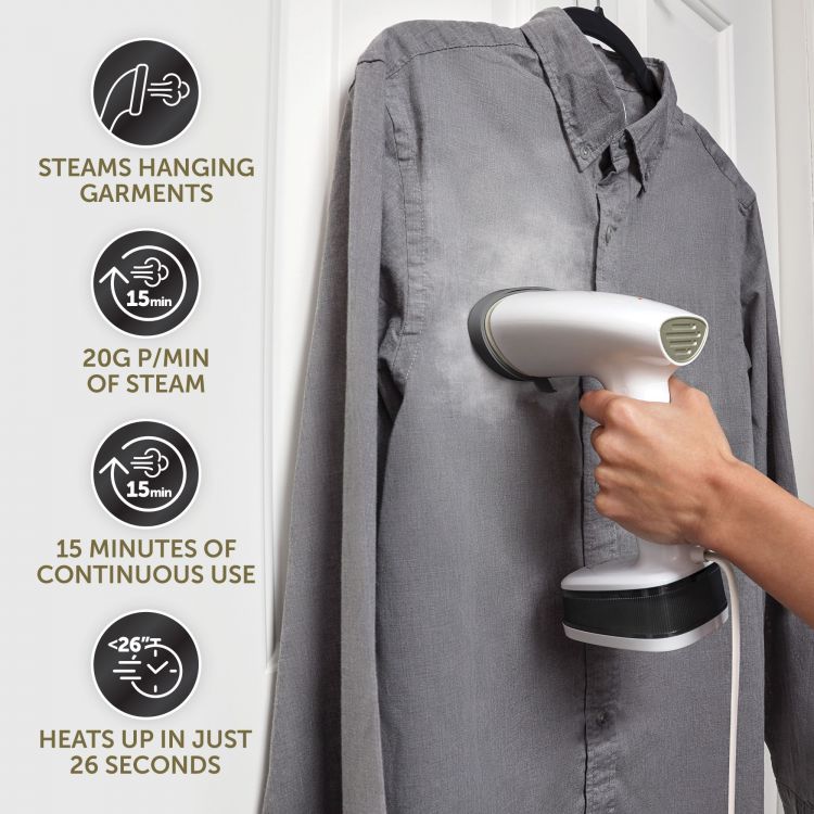 Breville VIN430 CompactSteam 1400W Handheld Garment Steamer - Image 6